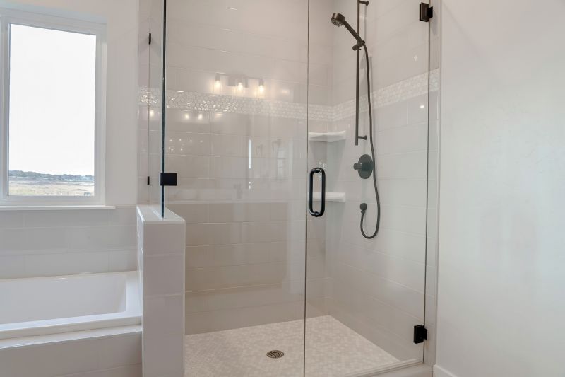 Contemporary Enclosed Shower